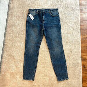 NWT Tecovas High-Rise Skinny Jeans Medium Wash